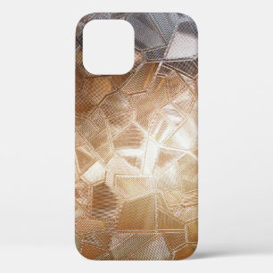 Gegolfd glas met achtergrondverlichting. Mooi lich Case-Mate iPhone Case