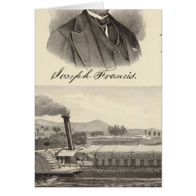 Gegolfd ijzerstoomjacht (Voorkant)