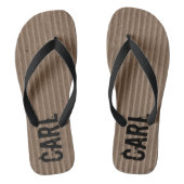 Gegolfd karton, gepersonaliseerde Teenslippers (Voetbed)