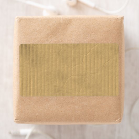 Gegolfd kartonnen textiel etiket (Insitu)