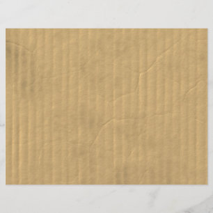 Gegolfd kartonnen textiel flyer