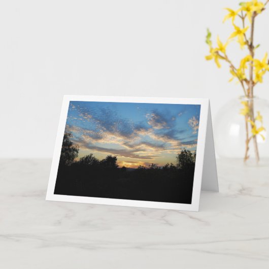 Gegolfd lucht landschap kaart (Gele Bloem)