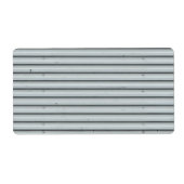 gegolfd metaal etiket (Voorkant)