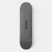 Gegolfd metaal kijk persoonlijk skateboard (Voorkant)