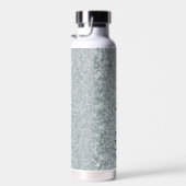 Gegolfd metaal uiterlijk gepersonaliseerd waterfles (Rechts)