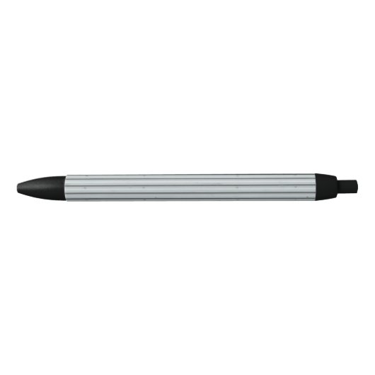 gegolfd metaal zwarte inkt pen (Voorkant)