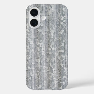 gegolfd staal iPhone 16 hoesje