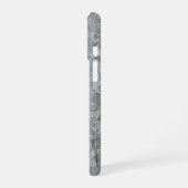 gegolfd staal iPhone 16 hoesje (Linkerkant)