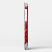 Gegoliseerde metalen blik en vlag Case-Mate iPhone case (Achterkant / Links)