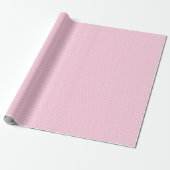 Gegooide Roze Sterren Cadeaupapier (Uitgerold)