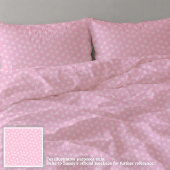 Gegooide Roze Sterren Kussenslopen