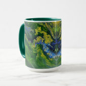 Gegoten Acryl Artwork Mirror Afbeelding Mok (Voorkant links)