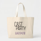 Gegoten Canvas tas voor liquor (Voorkant)