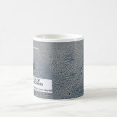 Gegoten ijzer op 150 micron met UAB-logo Koffiemok (Center)