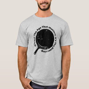 Gegoten ijzeren zaaigoed t-shirt