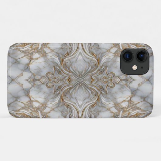 "Gegoten marmer: met goud doordrenkt Case-Mate iPhone Case (Achterkant (horizontaal))