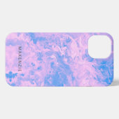  gegoten pastelverf op maat iPhone hoesje (Achterkant horizontaal)