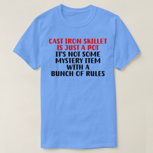 Gegoten strijkstaart t-shirt (Design voorkant)