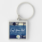 Gegoten Uw Nettoetsenbord met Kunstwerk Ocean/Ship Sleutelhanger (Voorkant)