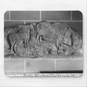 Gegoten van een friesje dieren van Le Roc de Sers Muismat