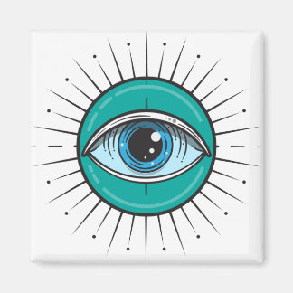 Gegoten van het aamblauw magneet