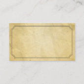  gegoten voedingsstof van oud papier visitekaartje (Achterkant)