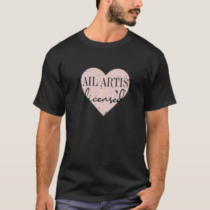 Gegradueerde Gecertificeerd Nagelstylist Gecertifi T-shirt