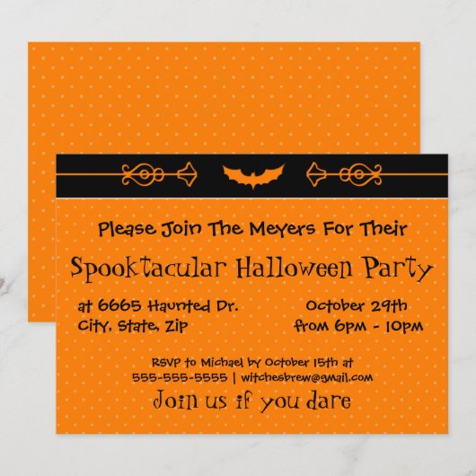 gegraveerd Bat Kaart (Voorkant / Achterkant)