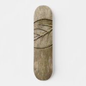 gegraveerd blad persoonlijk skateboard (Voorkant)