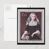  gegraveerd Briefkaart Stempel (Voorkant / Achterkant)