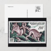  gegraveerd Briefkaart Stempel (Voorkant / Achterkant)