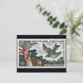 gegraveerd Briefkaart Stempel (Staand voorkant)