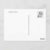 gegraveerd Briefkaart Stempel (Achterkant)