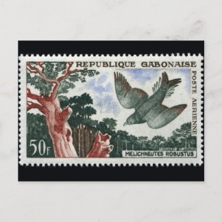 gegraveerd Briefkaart Stempel
