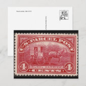 gegraveerd Briefkaart Stempel (Voorkant / Achterkant)