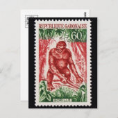  gegraveerd Briefkaart Stempel (Voorkant / Achterkant)