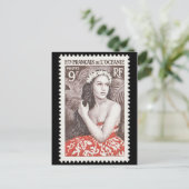 gegraveerd Briefkaart Stempel (Staand voorkant)