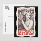 gegraveerd Briefkaart Stempel (Voorkant / Achterkant)