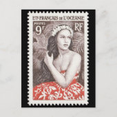 gegraveerd Briefkaart Stempel (Voorkant)