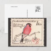  gegraveerd Briefkaart Stempel (Voorkant / Achterkant)