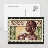 gegraveerd Briefkaart Stempel (Voorkant / Achterkant)