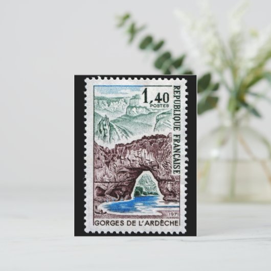  gegraveerd Briefkaart stempel (Staand voorkant)