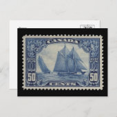  gegraveerd Briefkaart Stempel (Voorkant / Achterkant)