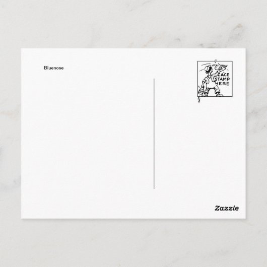  gegraveerd Briefkaart Stempel (Achterkant)