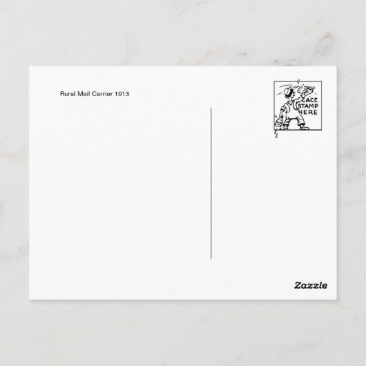  gegraveerd Briefkaart Stempel (Achterkant)