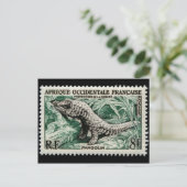 gegraveerd Briefkaart Stempel (Staand voorkant)