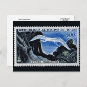  gegraveerd Briefkaart Stempel (Voorkant / Achterkant)