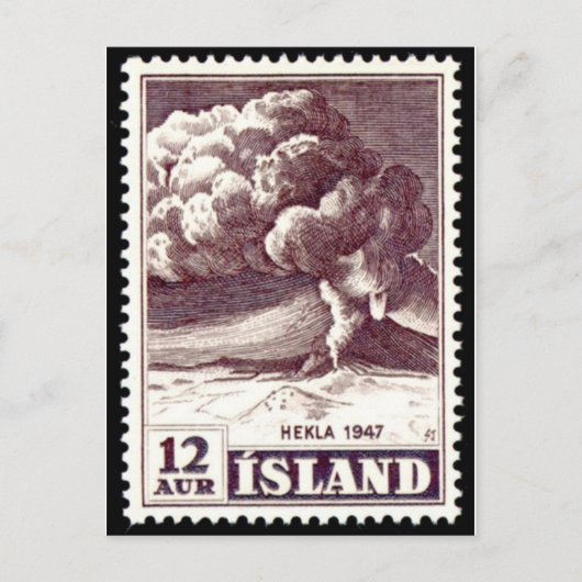 gegraveerd Briefkaart Stempel (Voorkant)