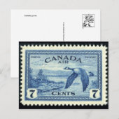  gegraveerd Briefkaart Stempel (Voorkant / Achterkant)