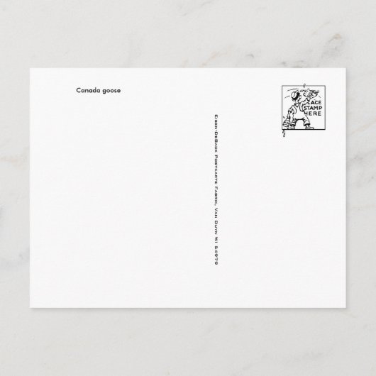  gegraveerd Briefkaart Stempel (Achterkant)